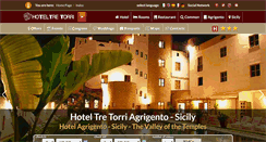 Desktop Screenshot of hoteltretorri.eu